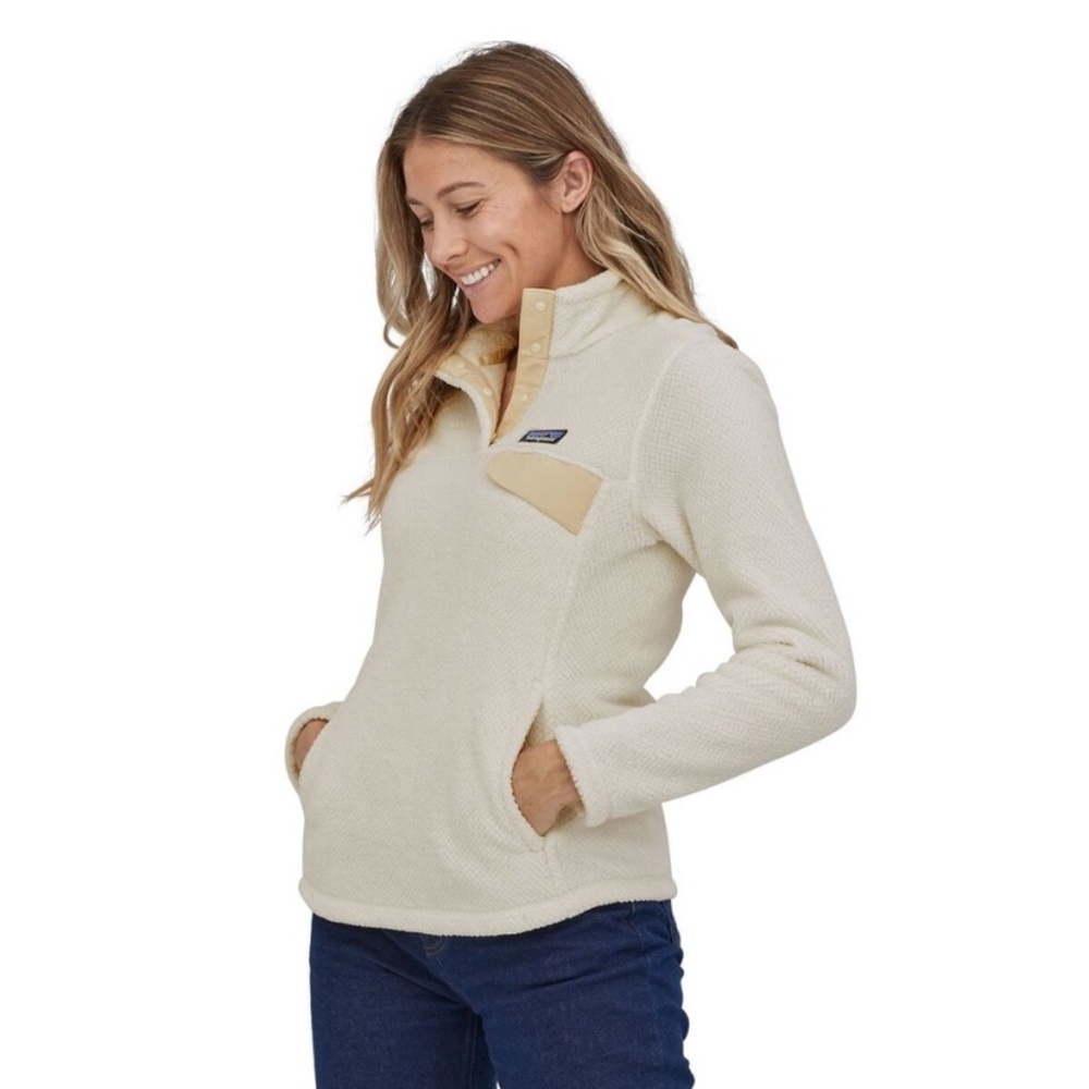 Patagonia Cream Fleece Pullover